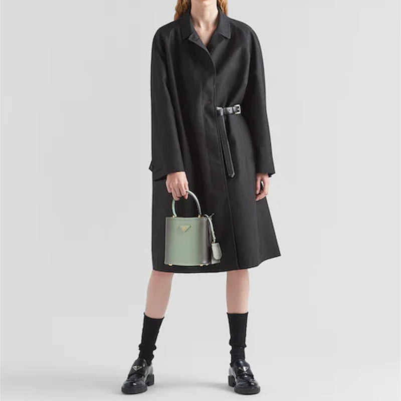 Small Prada Panier Saffiano leather bag