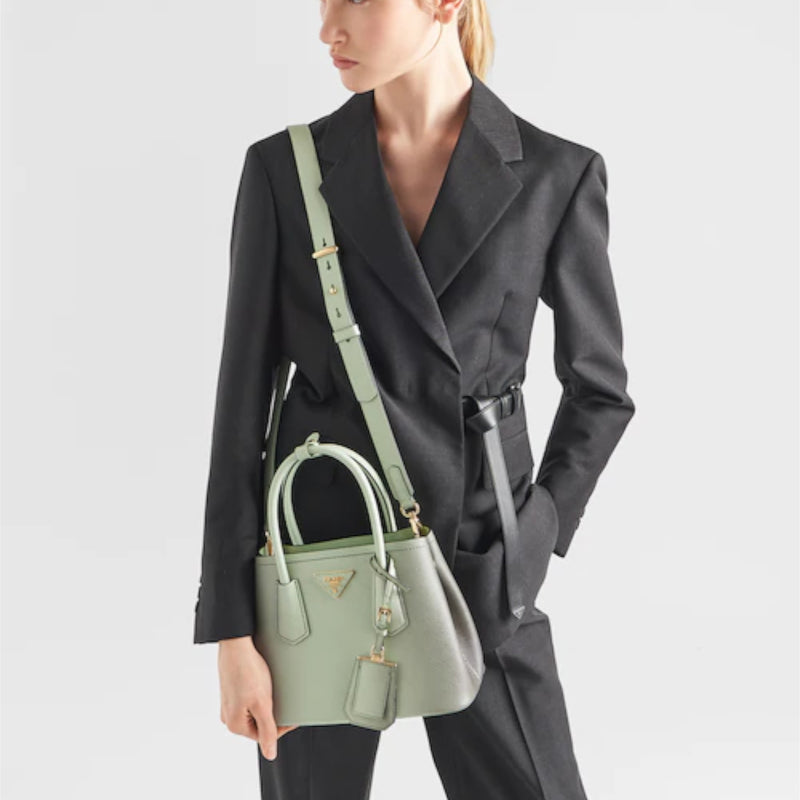 Prada Double Saffiano leather mini-bag