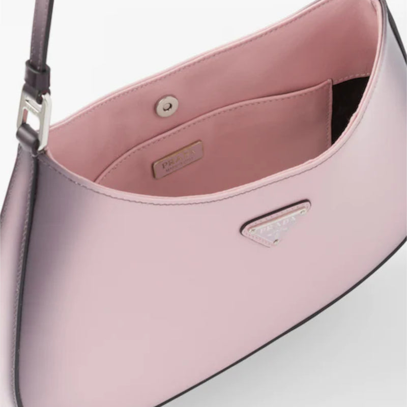 Prada Cleo brushed leather shoulder bag