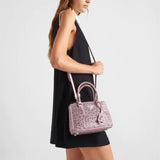 Prada Galleria satin mini-bag with crystals