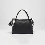 Large leather handbag