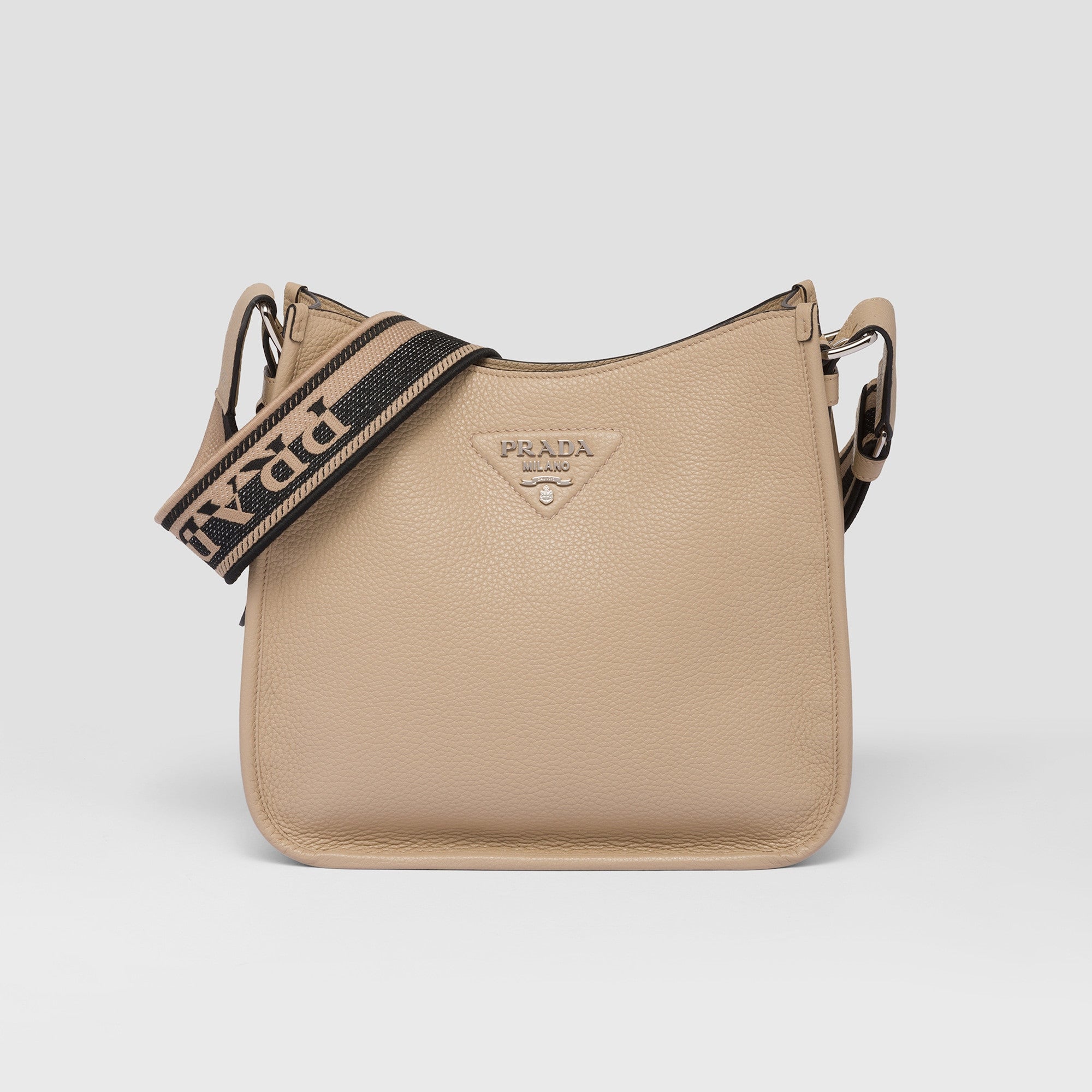 PRADA Leather hobo bag 1BC073_2DKV_F02YP_V_FOO – BORDER-GARA