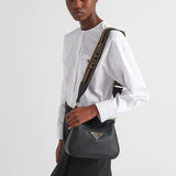 Leather shoulder bag