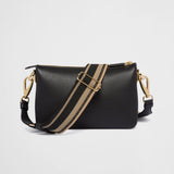 Leather shoulder bag