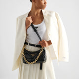 Prada System nappa leather patchwork bag