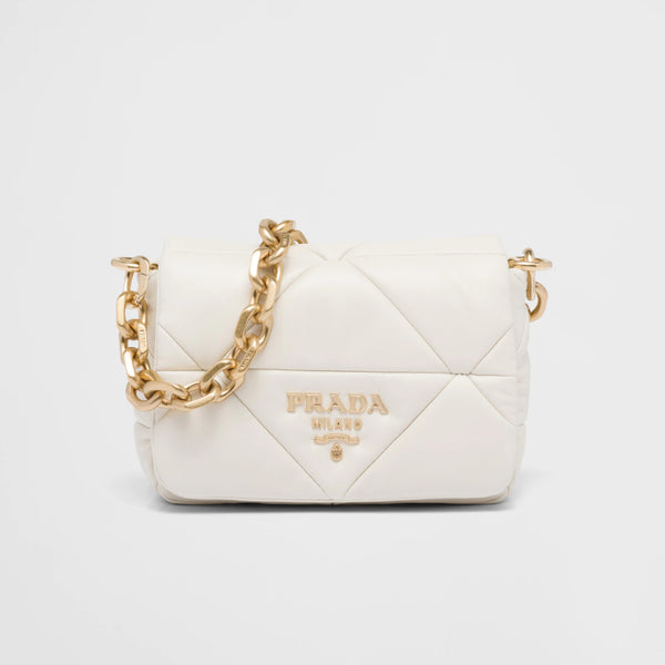 Prada System nappa patchwork shoulder bag