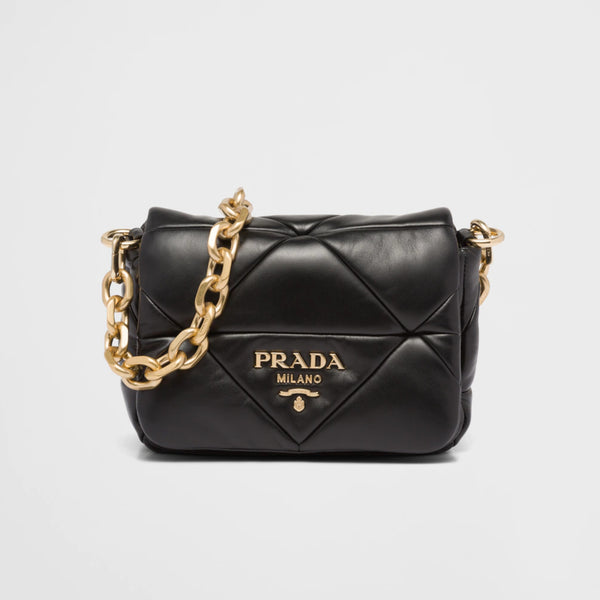 Prada System nappa patchwork shoulder bag