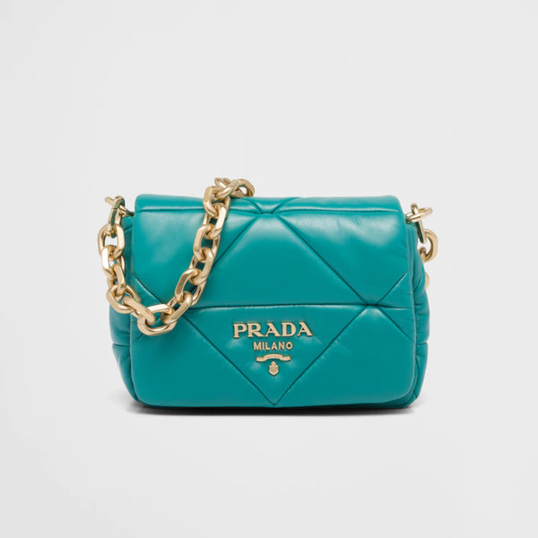 Prada System nappa patchwork shoulder bag