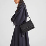 Small padded Re-Nylon shoulder bag