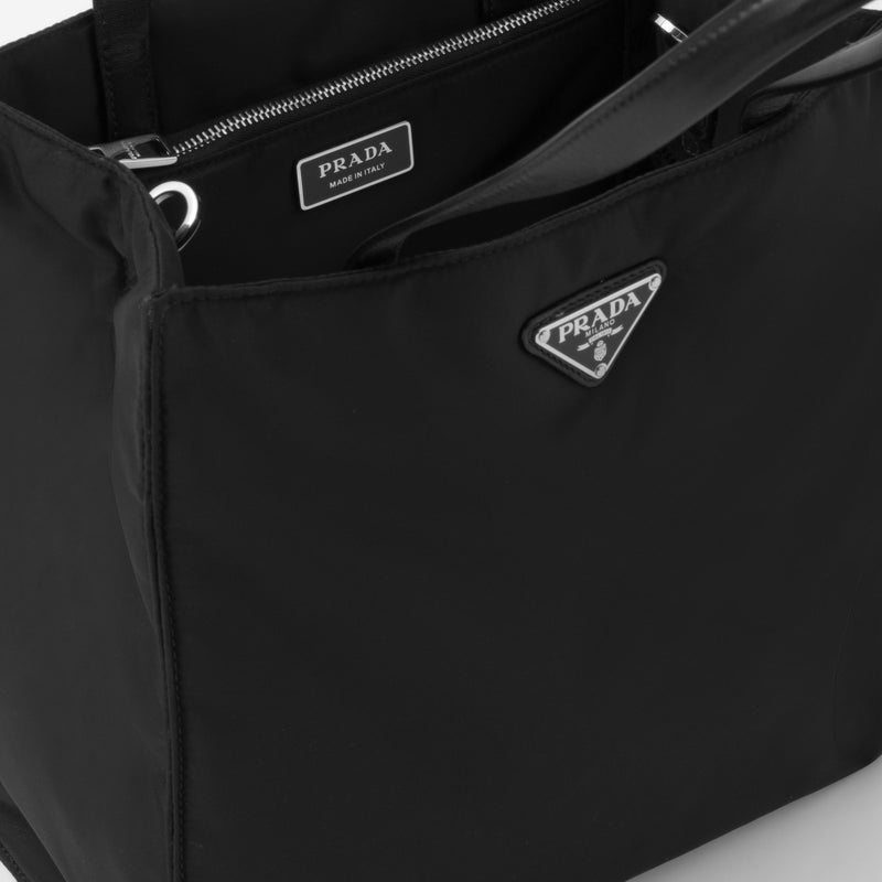 Re-Nylon padded tote bag