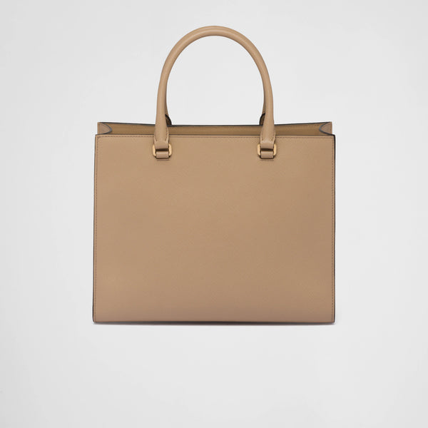 Medium Saffiano leather handbag