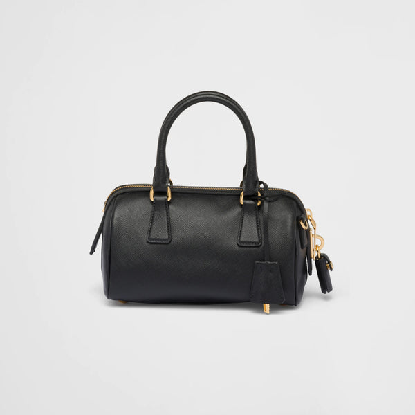 Saffiano leather top-handle bag