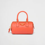 Saffiano leather top-handle bag