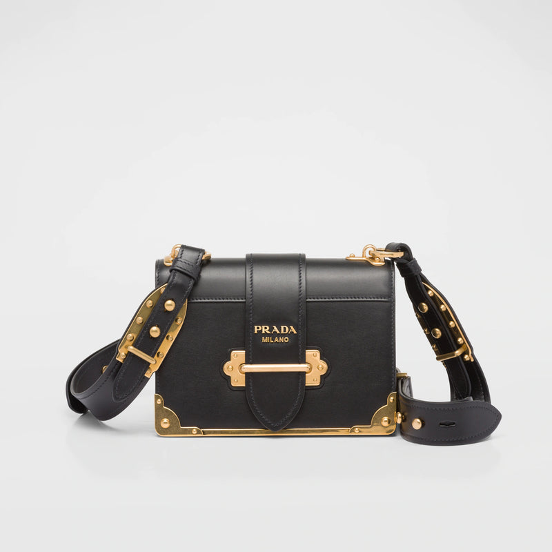 Prada Cahier leather bag
