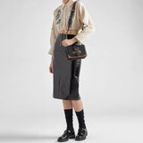 Prada Cahier leather bag