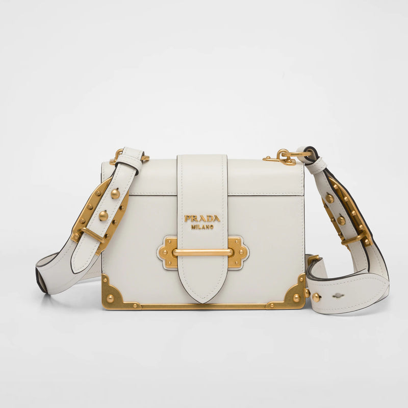 Prada Cahier leather bag