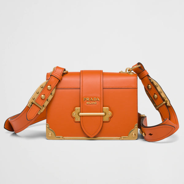 Prada Cahier leather bag