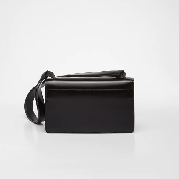 Prada Embleme brushed-leather bag