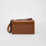 Prada Embleme brushed-leather bag