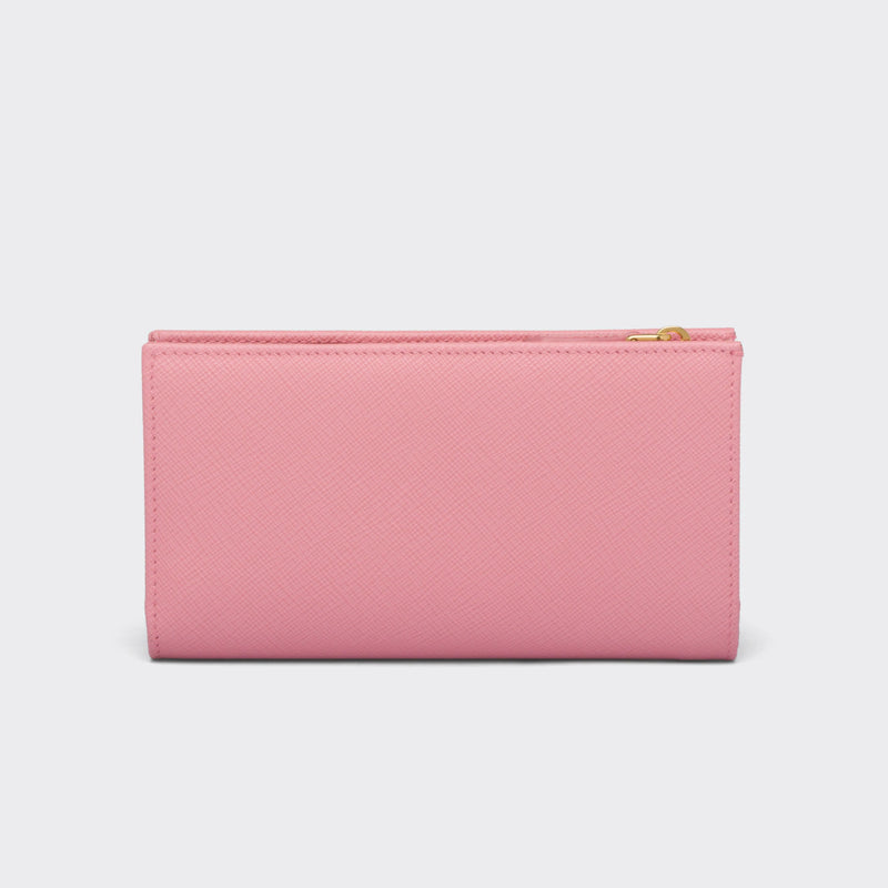 Large Saffiano leather wallet