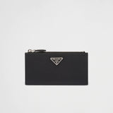 Saffiano leather card holder