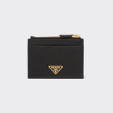 Saffiano leather card holder