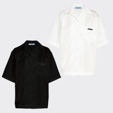 Re-Nylon Gabardine short-sleeved shirt