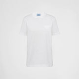 Embroidered jersey T-shirt