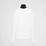 Long-sleeved cotton jersey T-shirt