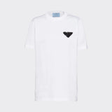 Embroidered jersey T-shirt