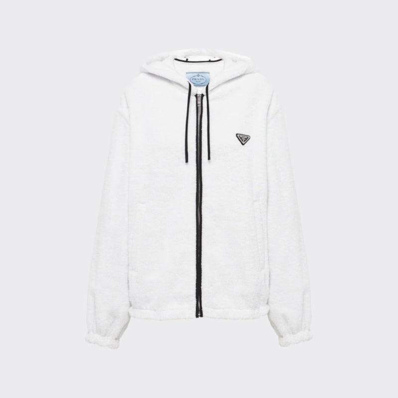 Terry cloth hoodie