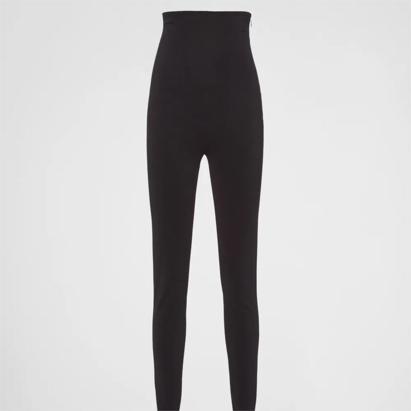 Stretch jersey pants