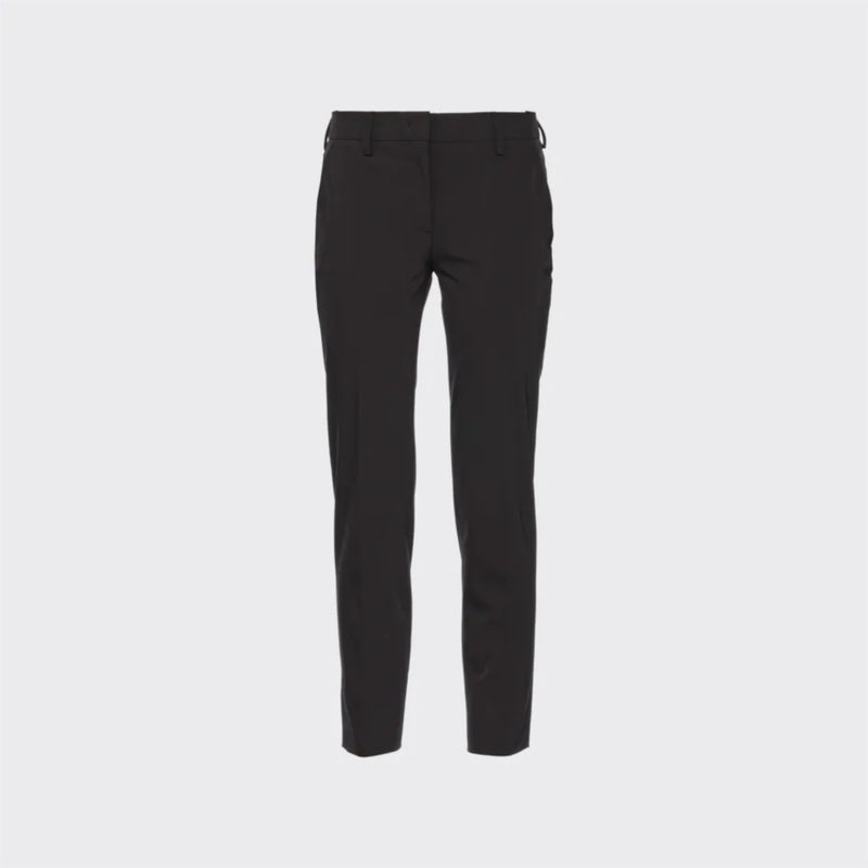 Technical stretch fabric trousers