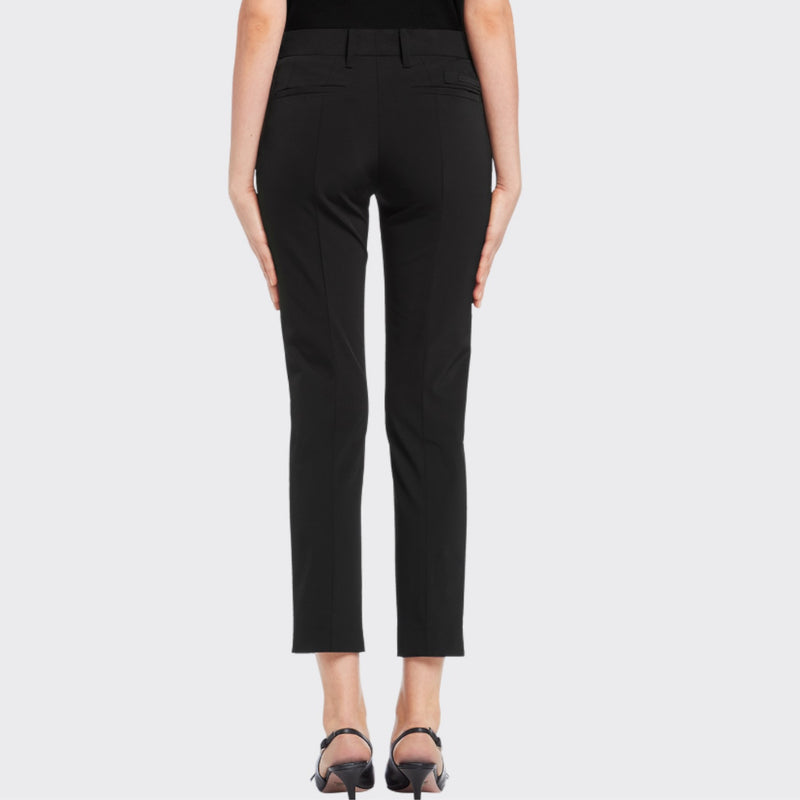 Technical stretch fabric trousers
