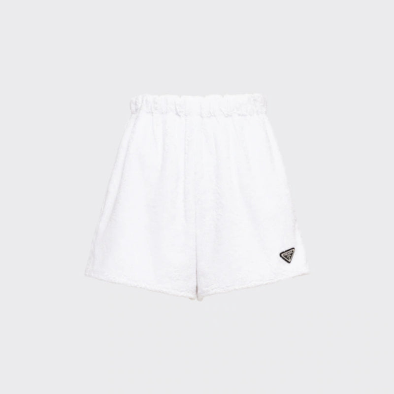 Terry cloth shorts