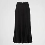 Sable midi-skirt