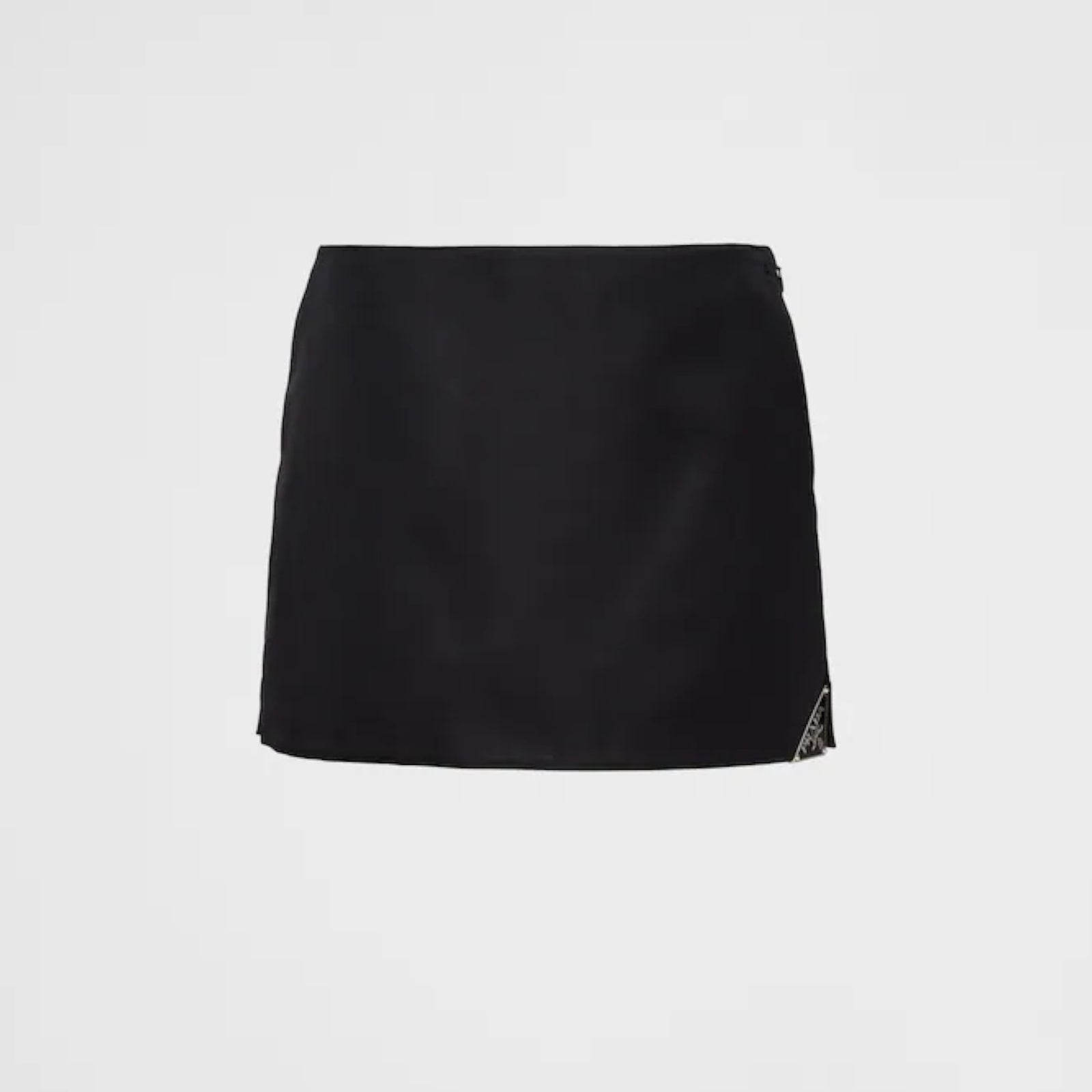 ミニスカート PRADA | Re-Nylon miniskirt 21H939_1WQ8_F0002_S_231 Black Re-nylon Miniskirt | PRADA