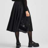 Pleated Re-Nylon skirt