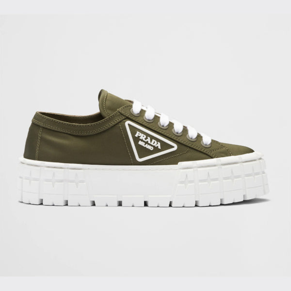 Double Wheel nylon gabardine sneakers