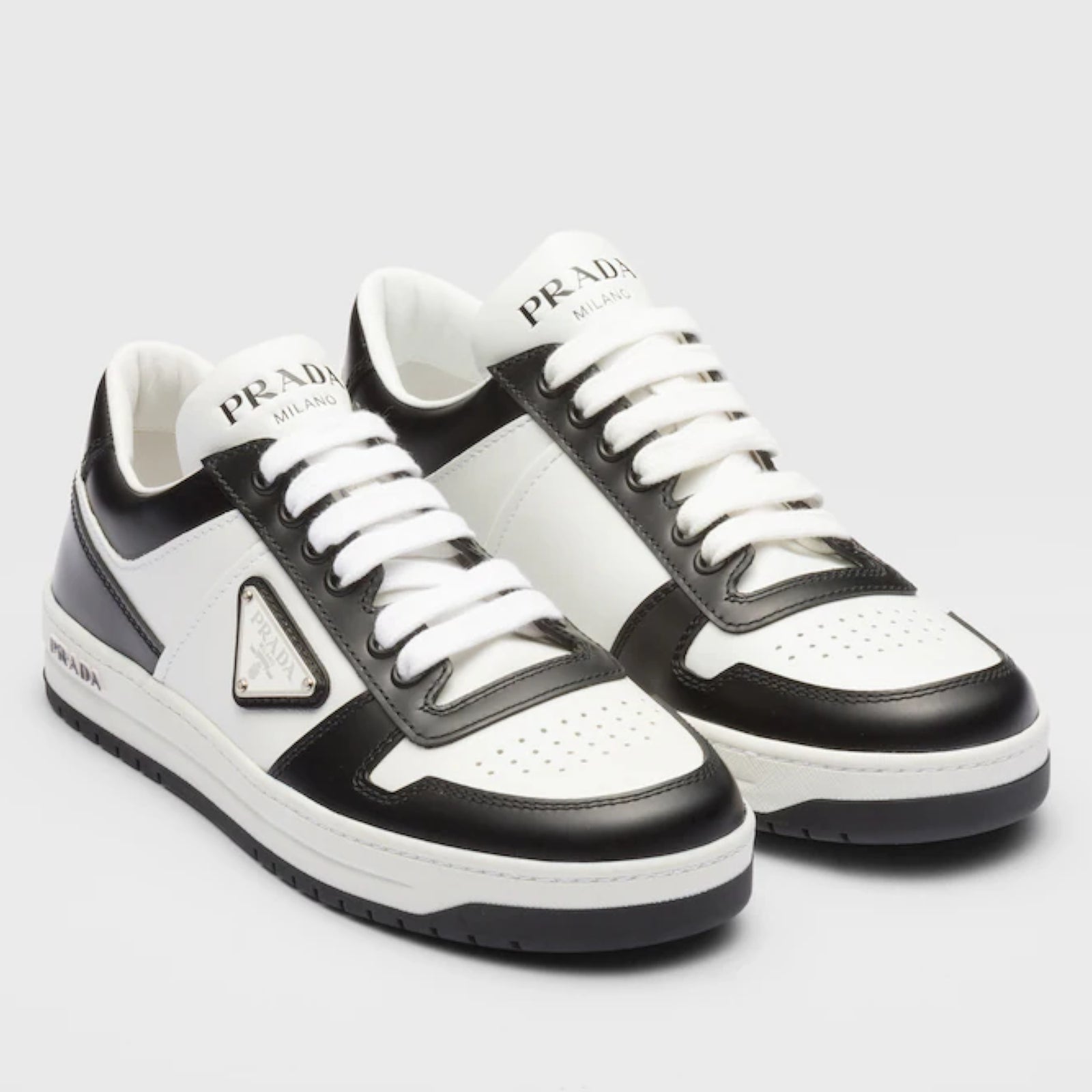 PRADA Downtown leather sneakers 1E792M_3LKG_F0964_F_030 – BORDER-GARA