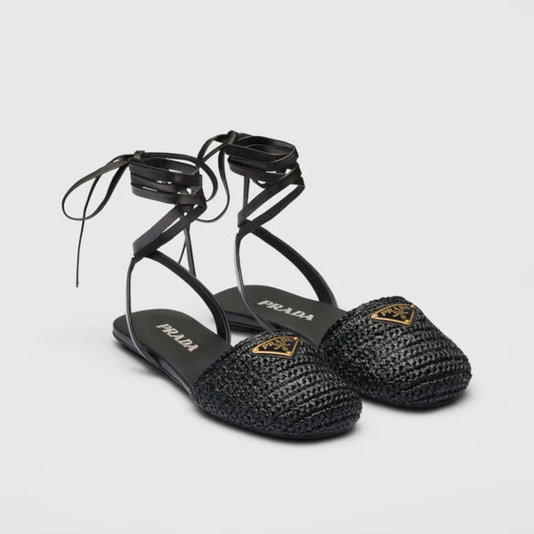 Crochet flat sandals