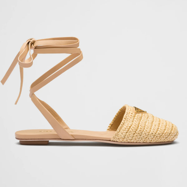 Crochet flat sandals