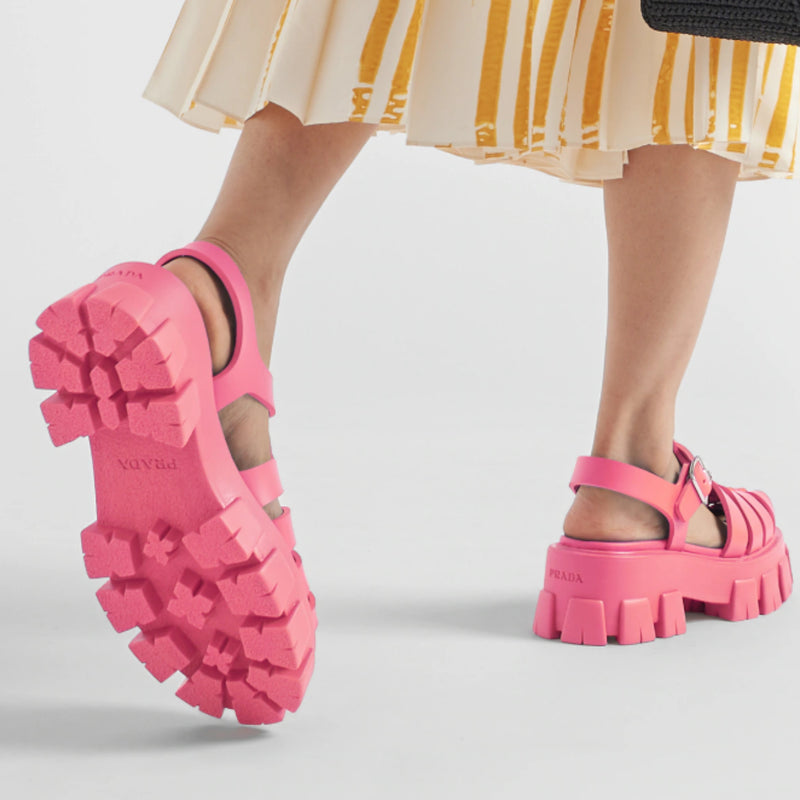 Foam rubber sandals