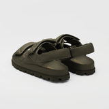 Padded nappa leather sandals
