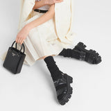 Monolith leather sandals