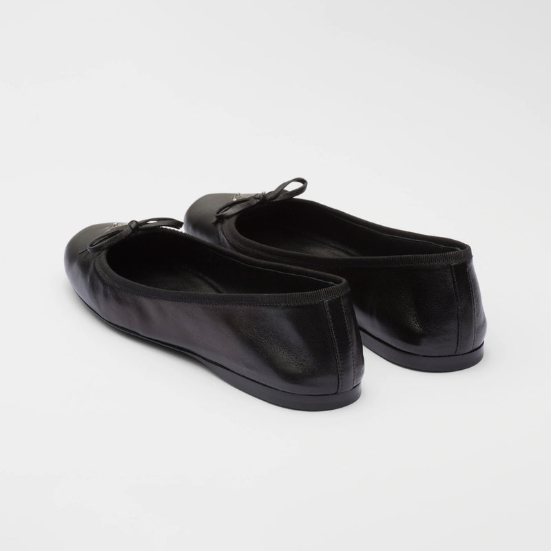 Nappa leather ballerinas