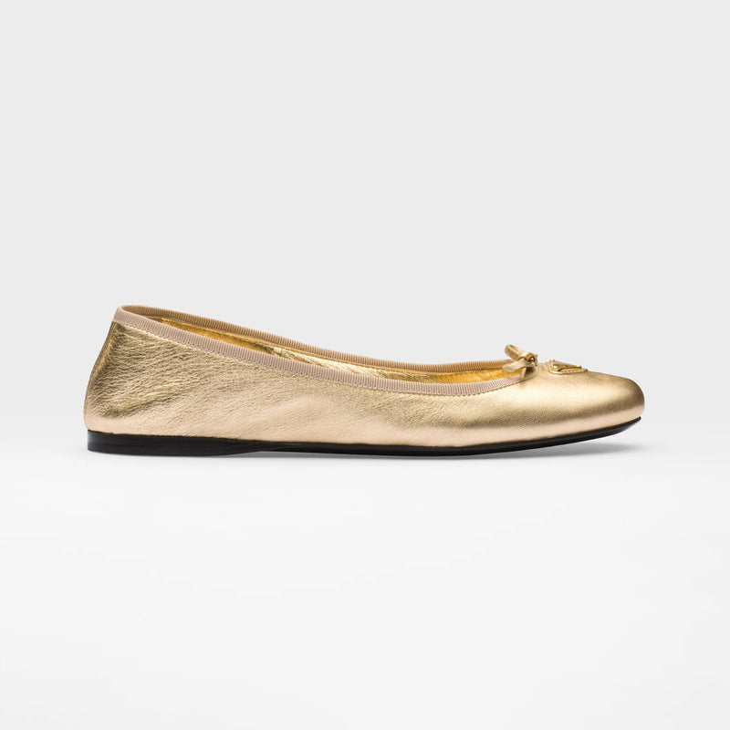 Nappa leather ballerinas