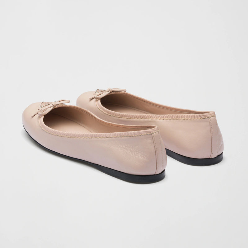 Nappa leather ballerinas