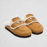 Shearling slippers