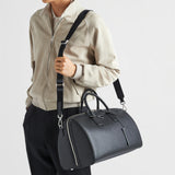 Saffiano leather travel bag